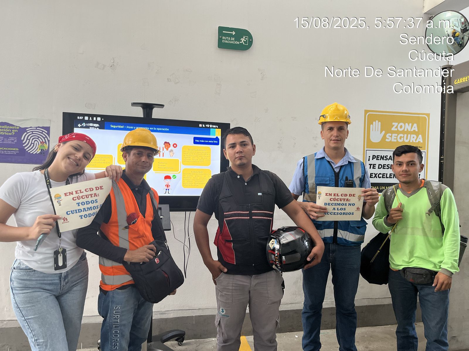 Evidencia de capacitación